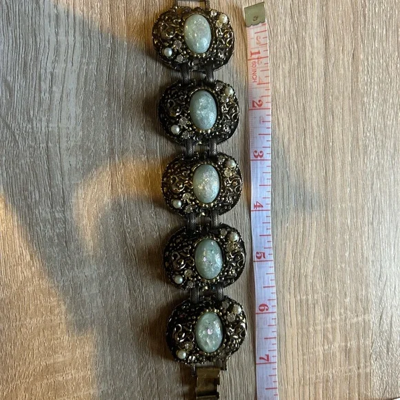 Vintage (antique?) panel Bracelet - Picture 2 of 6